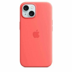 Apple iPhone 15 Silicone Case with MagSafe Guava kép