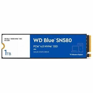 Western Digital 1TB M.2 2280 NVMe SN580 Blue kép