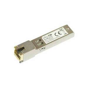 MikroTik RJ45 SFP+ 10/100/1000M/2.5G/5G/10G copper modul kép