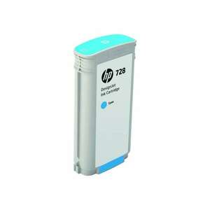 HP 728 - cyan - original - DesignJet - ink cartridge (F9J67A) kép