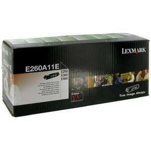 Lexmark E260A11E fekete toner kép