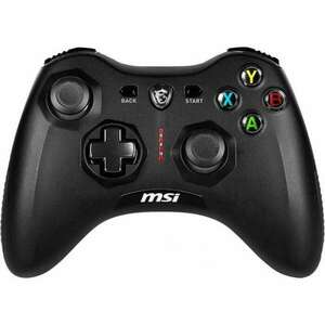 MSI Force GC30 V2 Fekete USB 2.0 Gamepad Analóg/digitális Android, PC (S10-43G0080-EC4) kép