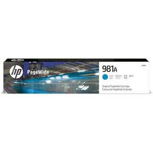 HP 981A Cyan Tintenpatrone 70ml (J3M68A) kép