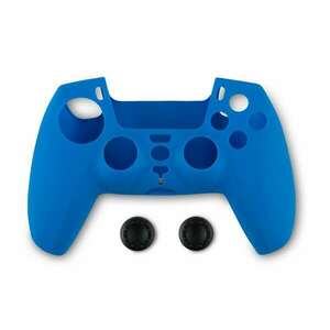 Spartan Gear PS5 Controller Szilikon Markolat és Thumbgrips védőburkolat - Kék (072241) kép