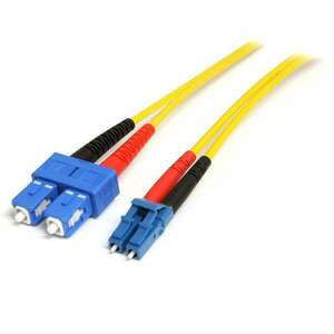 StarTech.com SMFIBLCSC7 InfiniBand/fibre optic cable 7 M LC SC OS1 Sárga (SMFIBLCSC7) kép