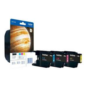 Brother LC1240 Rainbow-Pack - yellow, cyan, magenta - original - ink cartridge (LC1240RBWBPDR) kép