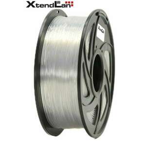 XtendLAN Filament PET-G 1.75mm 1 kg - Átlátszó natúr fehér (3DF-PETG1.75-TPN 1KG) kép