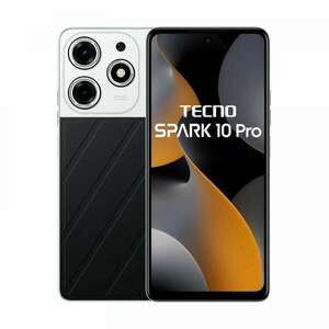 TECNO Mobile Spark 10 Pro 17, 3 cm (6.8") Dual SIM Android 13 4G USB C-típus 8 GB 256 GB 5000 mAh Fekete, Ezüst kép