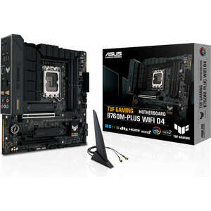 ASUS TUF GAMING B760M-PLUS WIFI alaplap (TUF GAMING B760M-PLUS WIFI) kép