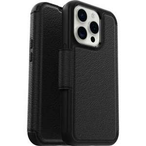 OtterBox Strada Series Folio MagSafe iPhone 15 Pro tok fekete (77-93560) (77-93560) kép