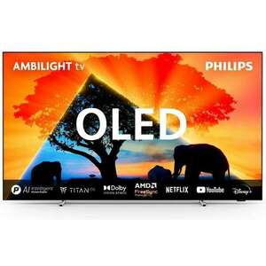 Philips 48OLED769/12 121, 9 cm (48") 4K Ultra HD Smart TV Wi-Fi Fémes televízió kép