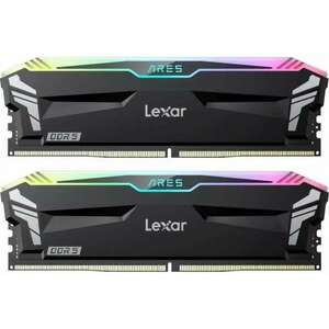 Lexar 32GB / 6800 Ares RGB Black DDR5 RAM KIT (2x16GB) kép