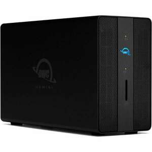 OWC OWCTB3GM000 Gemini 2.5"/3.5" Thunderbolt 3 Külső HDD/SSD Raid ház - Fekete (OWCTB3GM000) kép