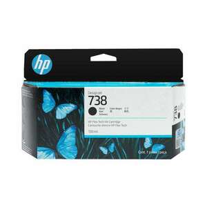 HP 738 498N4A Eredeti Tintapatron Fekete (498N4A) kép