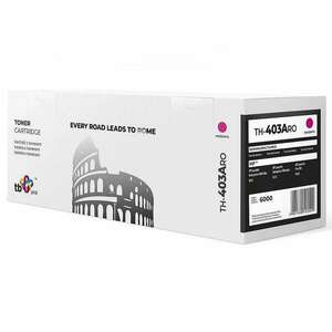 TB (HP CE403A) Toner Magenta - Chipes (TH-403ARO) kép