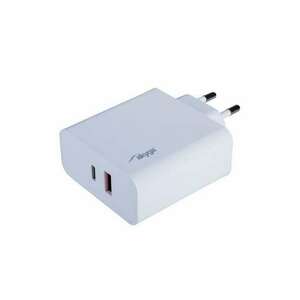 Akyga USB-A+USB-C PD 5 3.25A 65W Quick Charge 3.0 hálózati töltő (AK-CH-15) kép