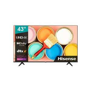 Hisense 43A6BG 4K UHD Smart LED televízió, 108 cm kép