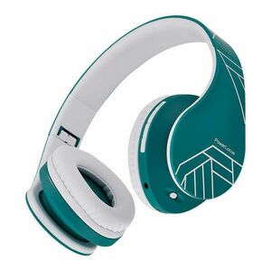 Wireless Headphones PowerLocus P2 (blue-white) kép