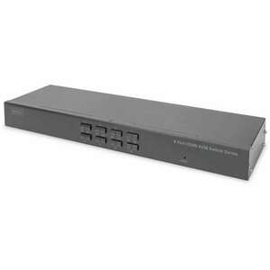 Digitus DS-12910 HDMI 8-port KVM Switch (19" Rack) (DS-12910) kép