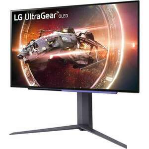 LG Electronics 27GS95QX-B.AEU UltraGear™ Gaming OLED monitor 27" (67, 32 cm), 2560 x 1440, 16: 9, 0, 03 ms GtG, 40 Hz, HDR10, NVIDIA G-Sync™, AMD FreeSync™ - fekete (27GS95QX-B.AEU) kép