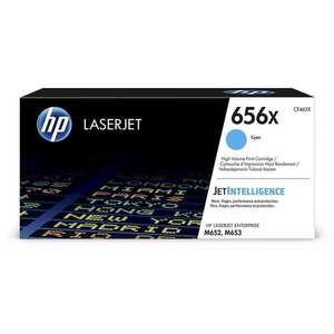 HP 656X nagy kapacitású LaserJet tonerkazetta ciánkék (CF461X) (CF461X) kép