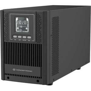 Conceptronic ZEUS52E2K szünetmentes tápegység (UPS) Dupla konverziós (online) 2 kVA 1800 W 6 AC kimenet(ek) (ZEUS52E2K) kép