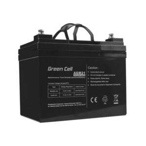 Green Cell 12V 33Ah AGM VRLA Akkumulátor (AGM21) kép