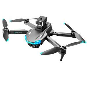 DragonFLY RoHS™ Összecsukható GPS drón lencsével az akadályok elkerülésére HD ESC FP repülés 20 perc, Szélállóság 7 fok, Hazatérés, nagy ellenőrzési távolság, hordtáska, Fekete kép