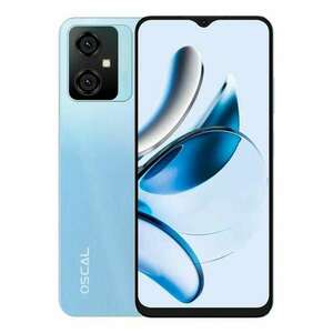 Telefon mobil Oscal TIGER 10 Blue, 4G, 6.56" HD+, 16GB RAM (8GB + 8GB extensibili), 256GB ROM, 50MP, Android 13, Unisoc T606, 5180mAh, Két SIM kép