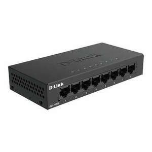 D-Link DGS‑108 8‑Port Gigabit Unmanaged Desktop Switch kép