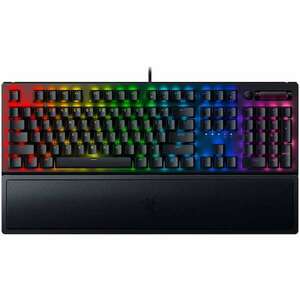 Razer BlackWidow V3 mechanikus játékbillentyűzet, Chroma RGB világítás, Razer Green kapcsoló, US elrendezés, fekete kép