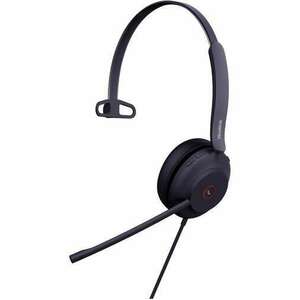 Yealink UH37 Headset Vezetékes Fejpánt Iroda/telefonos ügyfélközpont USB A típus Fekete (1308108) kép