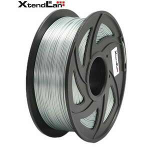 XtendLAN Filament PLA 1.75mm 1 kg - Fényes ezüst (3DF-PLA1.75-SSL 1KG) kép