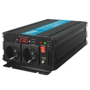 Inverter 12V-tól 230V-ig 1000W tiszta szinuszhullám Äƒ, TED000378 kép