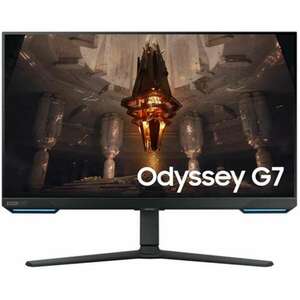 SAMSUNG Gaming 144Hz IPS monitor 32" G70B, 3840x2160, 16: 9, 350cd/m2, 1ms, DP/2xHDMI/2xUSB/LAN/WiFi/BT, Pivot, hangszóró kép