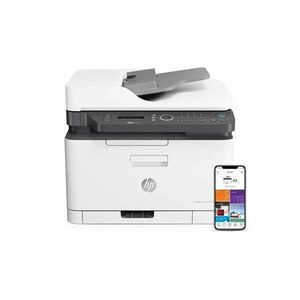 HP 4 in 1 színes MFP Color Laser 179fnw 18/4ppm/600x600dpi, 128MB, USB 2.0, Háló, WIFI, ADF 40 lap kép