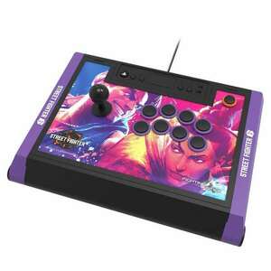 Hori Fighting Stick Alpha, PlayStation®5, PlayStation®4, PC, Street Fighter VI, Arcade, Fekete, Vezetékes kontroller kép