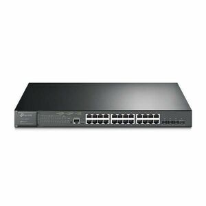 TP-Link Switch Smart - TL-SG3428XMP JetStream™ (24 port 1Gbps PoE+ port; 4 port 10Gbps SFP; 384W; L2/L3/L4) kép