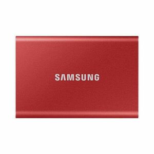 Samsung 1000GB USB 3.2 (MU-PC1T0R/WW) piros T7 külső SSD kép