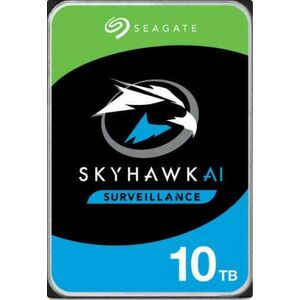 Seagate 10TB 7200rpm SATA-600 256MB SkyHawk AI ST10000VE001 kép