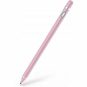 Univerzális toll, műanyag, (bármilyen kapacitív kijelzőhöz), Active Stylus Pen, rózsaszín kép