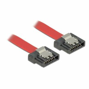 DeLock SATA 6 Gb/s Cable 100cm Red FLEXI kép