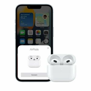 Apple AirPods3 with Lightning Charging Case White kép