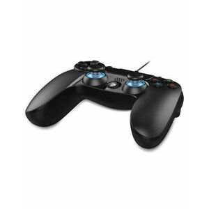 Spirit of Gamer Gamepad - XGP WIRED PS4 (USB, 1, 9m kábel, Vibration, PC és PS4 kompatibilis, fekete-kék) kép