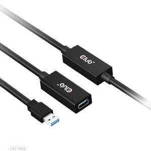 CLUB3D CAC-1406 USB kábel USB 3.2 Gen 1 (3.1 Gen 1) 15 M USB A Fekete kép