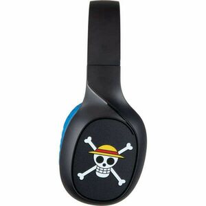 KONIX - ONE PIECE 2.0 Fejhallgató Vezeték Nélküli Bluetooth Gaming Stereo, Mikrofon, Fekete-Kék kép