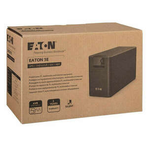 EATON UPS 5E700I, 5e Gen2, IEC, 700VA, 360W, Input: C14, Outputs: (4) C13, Line-interaktív szünetmentes, AVR, torony kép