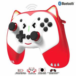 Spirit of Gamer Gamepad Vezeték Nélküli - MIA Bluetooth Controller (Nintendo Switch, Max.: 10m, vibráció, 3, 5mm Jack) kép