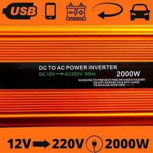 Feszültségátalakító, 2000W-os inverter kép