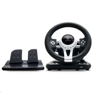 Spirit of Gamer Race Wheel Pro 2 kormány fekete-ezüst (SOG-RWP2) (SOG-RWP2) kép